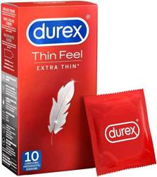 Durex Thin Feel Extra Thin Prezerwatywy dopasowane cienkie 10szt.